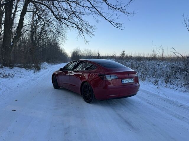 Красный Тесла Модель 3, объемом двигателя 0 л и пробегом 57 тыс. км за 21900 $, фото 2 на Automoto.ua