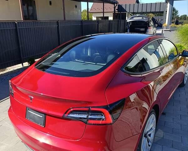 Красный Тесла Модель 3, объемом двигателя 0 л и пробегом 156 тыс. км за 19500 $, фото 28 на Automoto.ua