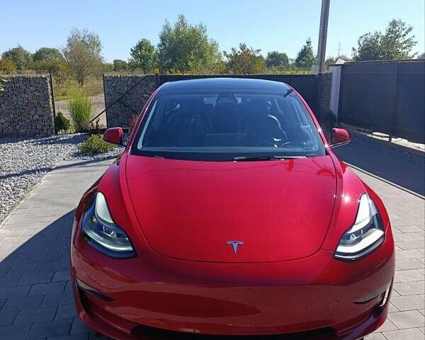 Червоний Тесла Модель 3, об'ємом двигуна 0 л та пробігом 156 тис. км за 19300 $, фото 1 на Automoto.ua