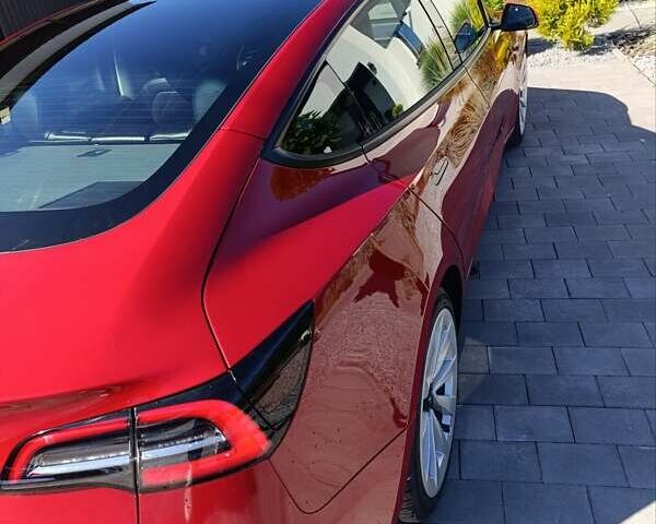 Красный Тесла Модель 3, объемом двигателя 0 л и пробегом 156 тыс. км за 19500 $, фото 36 на Automoto.ua