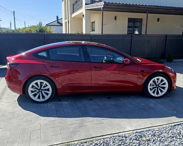 Красный Тесла Модель 3, объемом двигателя 0 л и пробегом 156 тыс. км за 19500 $, фото 35 на Automoto.ua