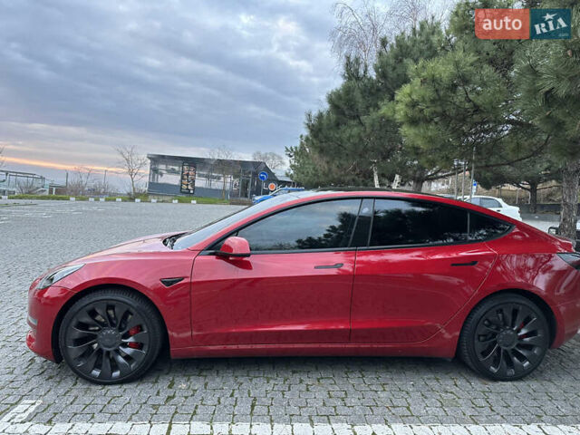 Красный Тесла Модель 3, объемом двигателя 0 л и пробегом 29 тыс. км за 23000 $, фото 6 на Automoto.ua