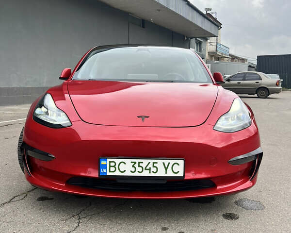 Тесла Модель 3 2022 в Львове на Automoto.ua Красный Тесла Модель 3, объемом двигателя 0 л и пробегом 112 тыс. км за 18900 $, фото 4 на Automoto.ua