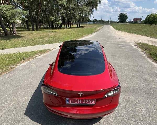 Червоний Тесла Модель 3, об'ємом двигуна 0 л та пробігом 60 тис. км за 21000 $, фото 4 на Automoto.ua