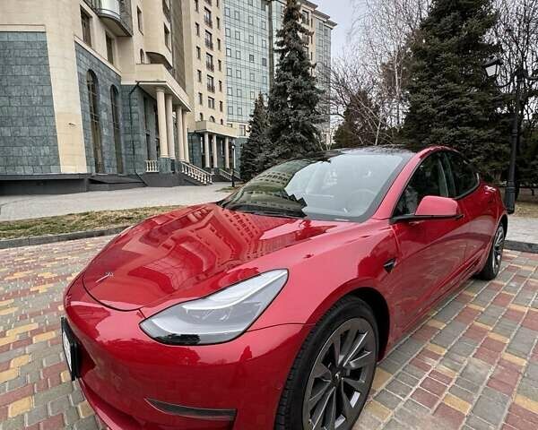 Червоний Тесла Модель 3, об'ємом двигуна 0 л та пробігом 60 тис. км за 24000 $, фото 4 на Automoto.ua