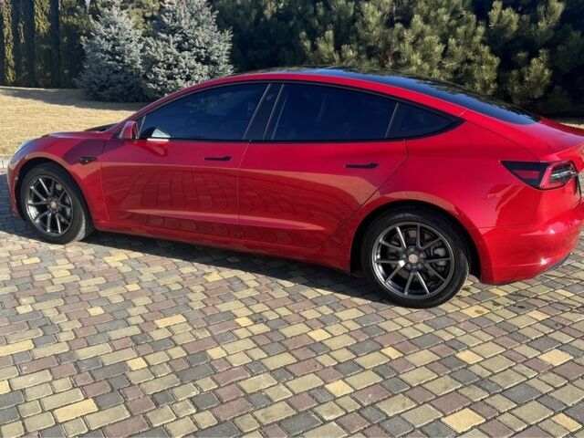 Красный Тесла Модель 3, объемом двигателя 0 л и пробегом 35 тыс. км за 22000 $, фото 4 на Automoto.ua