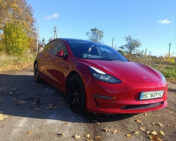 Красный Тесла Модель 3, объемом двигателя 0 л и пробегом 156 тыс. км за 19000 $, фото 32 на Automoto.ua
