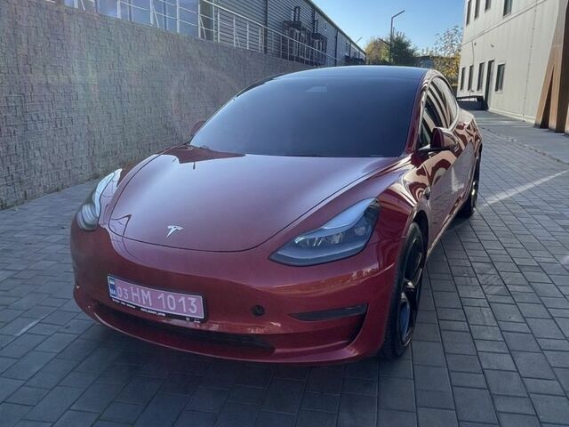 Тесла Модель 3 2022 у Луцьку на Automoto.ua Червоний Тесла Модель 3, об'ємом двигуна 0 л та пробігом 114 тис. км за 15350 $, фото 1 на Automoto.ua