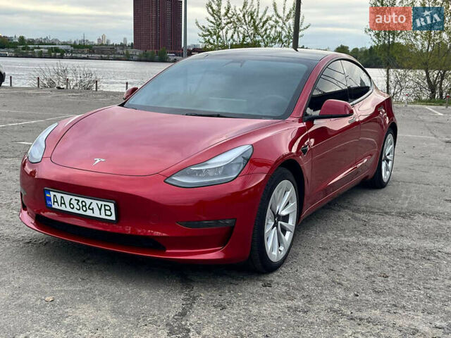 Тесла Модель 3 2022 у Києві на Automoto.ua Червоний Тесла Модель 3, об'ємом двигуна 0 л та пробігом 35 тис. км за 24000 $, фото 3 на Automoto.ua