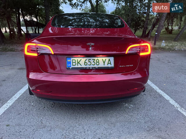 Красный Тесла Модель 3, объемом двигателя 0 л и пробегом 53 тыс. км за 23000 $, фото 22 на Automoto.ua