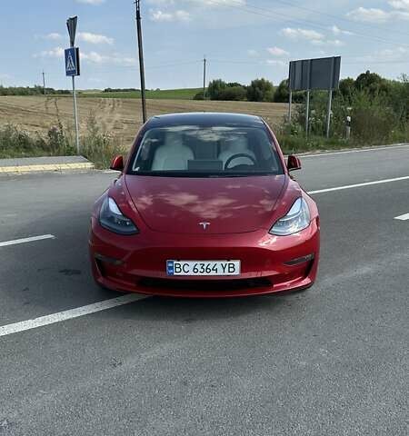 Тесла Модель 3 2022 у Львові на Automoto.ua Червоний Тесла Модель 3, об'ємом двигуна 0 л та пробігом 69 тис. км за 25200 $, фото 15 на Automoto.ua