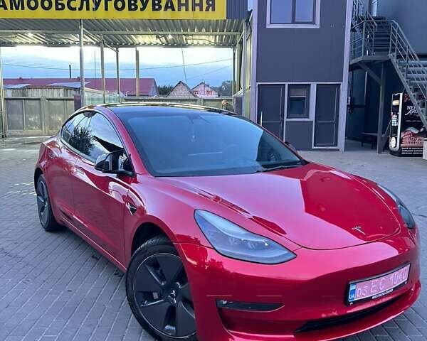 Красный Тесла Модель 3, объемом двигателя 0 л и пробегом 106 тыс. км за 17500 $, фото 6 на Automoto.ua