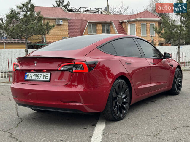 Червоний Тесла Модель 3, об'ємом двигуна 0 л та пробігом 30 тис. км за 23900 $, фото 8 на Automoto.ua