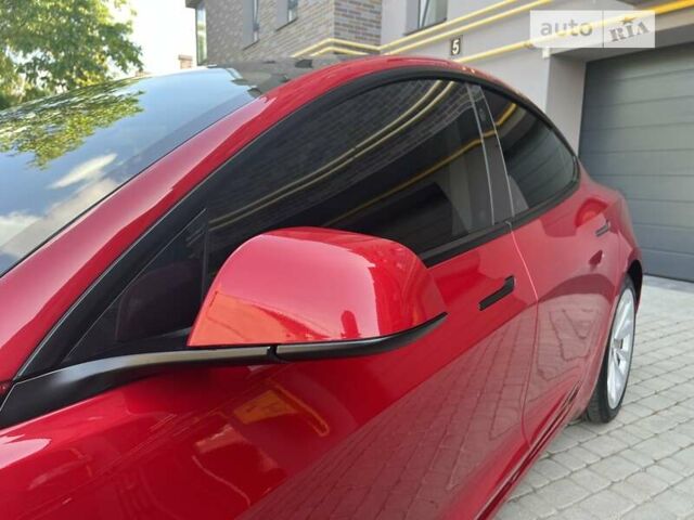 Красный Тесла Модель 3, объемом двигателя 0 л и пробегом 34 тыс. км за 24900 $, фото 16 на Automoto.ua