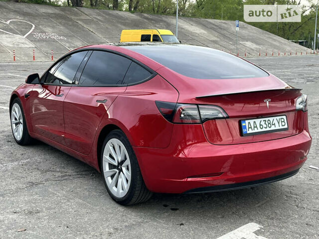 Красный Тесла Модель 3, объемом двигателя 0 л и пробегом 28 тыс. км за 32000 $, фото 6 на Automoto.ua