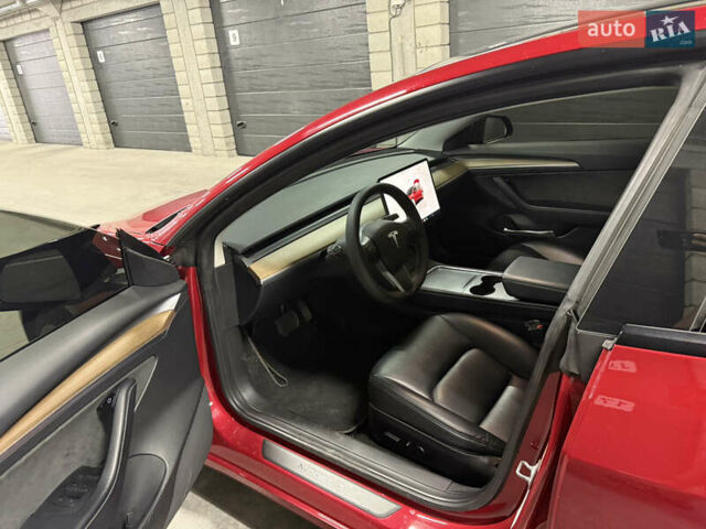 Красный Тесла Модель 3, объемом двигателя 0 л и пробегом 115 тыс. км за 20500 $, фото 12 на Automoto.ua