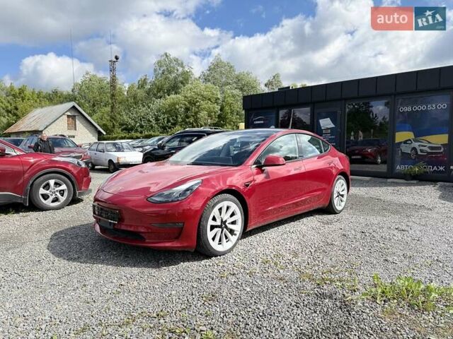 Красный Тесла Модель 3, объемом двигателя 0 л и пробегом 126 тыс. км за 18900 $, фото 4 на Automoto.ua