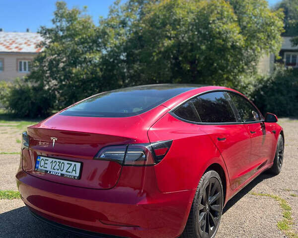 Червоний Тесла Модель 3, об'ємом двигуна 0 л та пробігом 60 тис. км за 17499 $, фото 2 на Automoto.ua