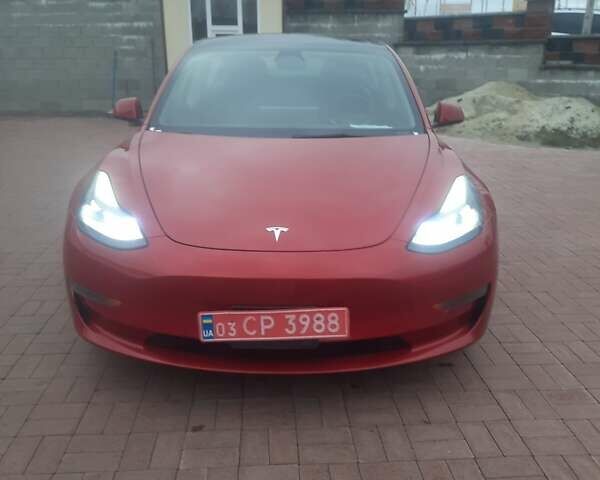 Красный Тесла Модель 3, объемом двигателя 0 л и пробегом 287 тыс. км за 15999 $, фото 1 на Automoto.ua