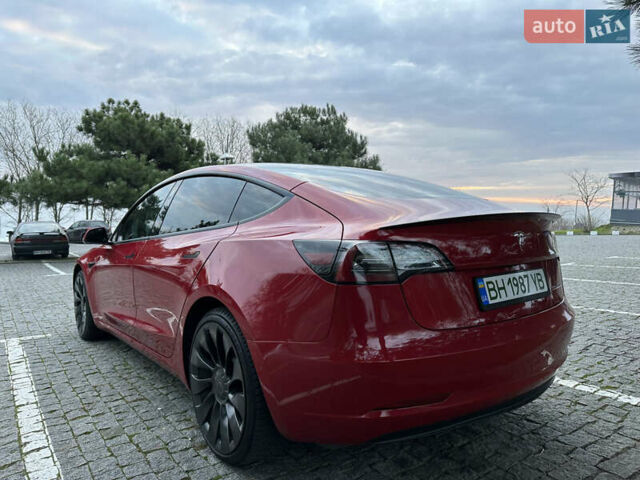 Красный Тесла Модель 3, объемом двигателя 0 л и пробегом 29 тыс. км за 23000 $, фото 17 на Automoto.ua