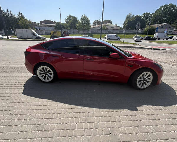 Тесла Модель 3 2022 в Львове на Automoto.ua Красный Тесла Модель 3, объемом двигателя 0 л и пробегом 68 тыс. км за 21500 $, фото 7 на Automoto.ua
