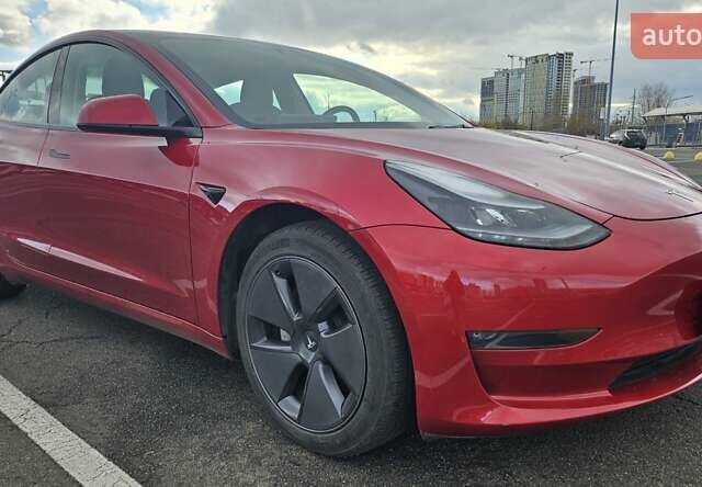 Червоний Тесла Модель 3, об'ємом двигуна 0 л та пробігом 1 тис. км за 19900 $, фото 2 на Automoto.ua
