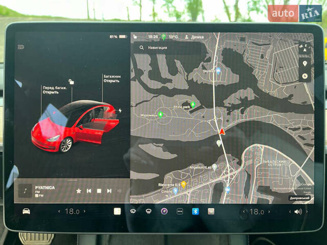 Тесла Модель 3 2022 у Києві на Automoto.ua Червоний Тесла Модель 3, об'ємом двигуна 0 л та пробігом 35 тис. км за 24000 $, фото 8 на Automoto.ua