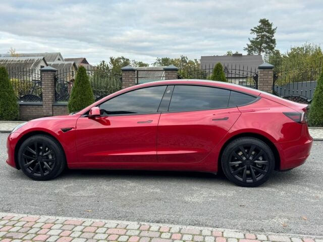 Червоний Тесла Модель 3, об'ємом двигуна 0 л та пробігом 65 тис. км за 21500 $, фото 1 на Automoto.ua
