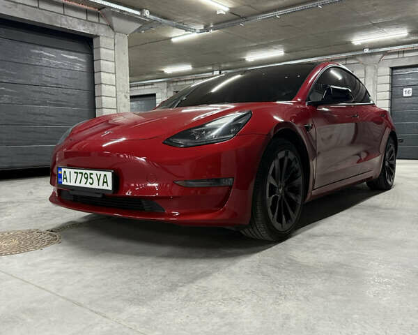 Червоний Тесла Модель 3, об'ємом двигуна 0 л та пробігом 112 тис. км за 22500 $, фото 6 на Automoto.ua