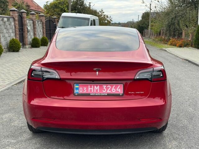 Червоний Тесла Модель 3, об'ємом двигуна 0 л та пробігом 65 тис. км за 21500 $, фото 3 на Automoto.ua