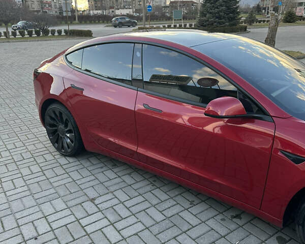 Красный Тесла Модель 3, объемом двигателя 0 л и пробегом 38 тыс. км за 26000 $, фото 13 на Automoto.ua