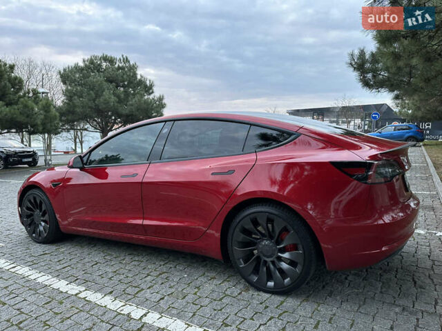 Красный Тесла Модель 3, объемом двигателя 0 л и пробегом 29 тыс. км за 23000 $, фото 18 на Automoto.ua
