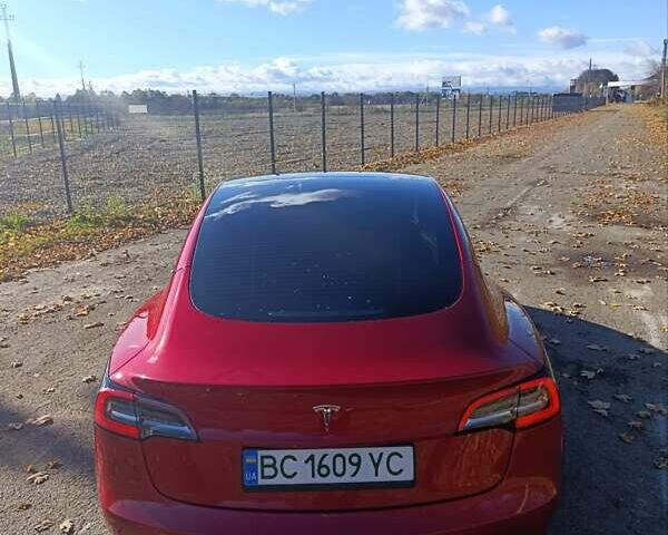 Красный Тесла Модель 3, объемом двигателя 0 л и пробегом 156 тыс. км за 19500 $, фото 6 на Automoto.ua