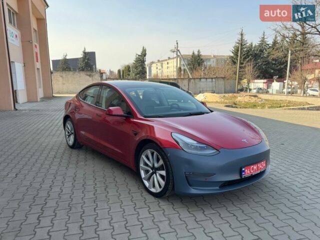Красный Тесла Модель 3, объемом двигателя 0 л и пробегом 206 тыс. км за 15300 $, фото 6 на Automoto.ua