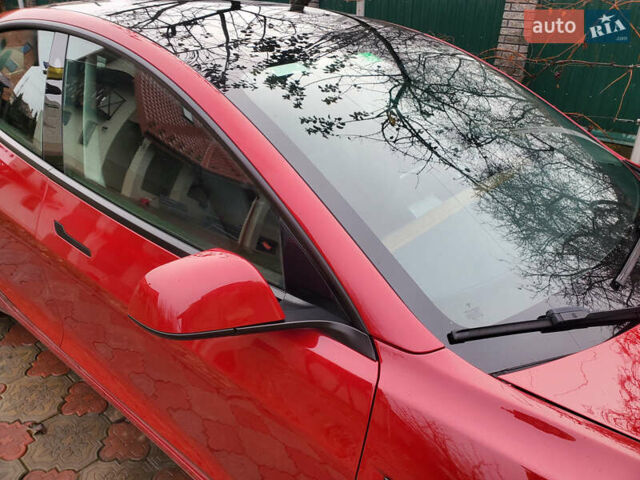 Красный Тесла Модель 3, объемом двигателя 0 л и пробегом 30 тыс. км за 22000 $, фото 15 на Automoto.ua