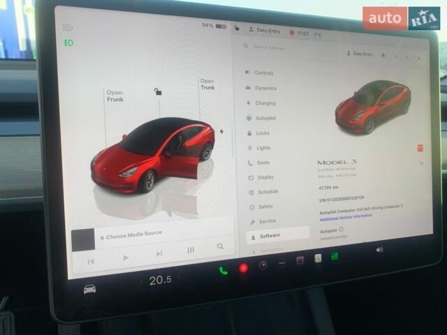 Красный Тесла Модель 3, объемом двигателя 0 л и пробегом 47 тыс. км за 24000 $, фото 10 на Automoto.ua