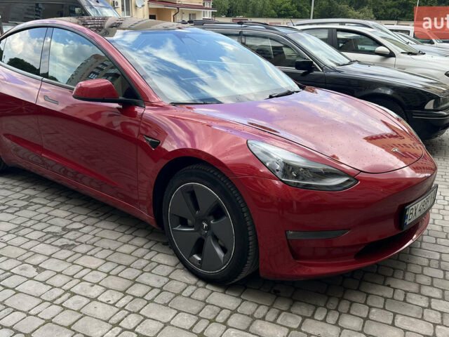 Красный Тесла Модель 3, объемом двигателя 0 л и пробегом 105 тыс. км за 22500 $, фото 3 на Automoto.ua