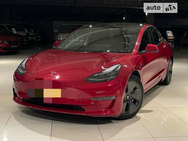 Червоний Тесла Модель 3, об'ємом двигуна 0 л та пробігом 3 тис. км за 31750 $, фото 1 на Automoto.ua