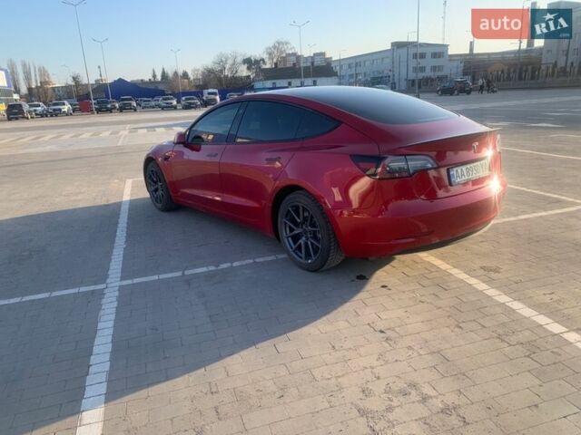 Красный Тесла Модель 3, объемом двигателя 0 л и пробегом 47 тыс. км за 24000 $, фото 4 на Automoto.ua