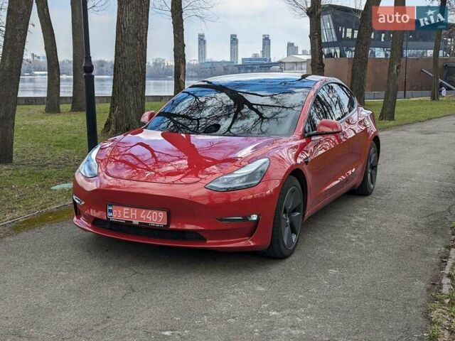 Червоний Тесла Модель 3, об'ємом двигуна 0 л та пробігом 73 тис. км за 26450 $, фото 2 на Automoto.ua