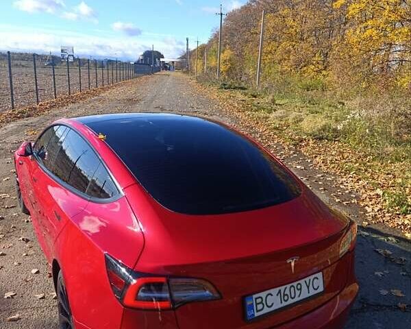 Червоний Тесла Модель 3, об'ємом двигуна 0 л та пробігом 156 тис. км за 19300 $, фото 2 на Automoto.ua