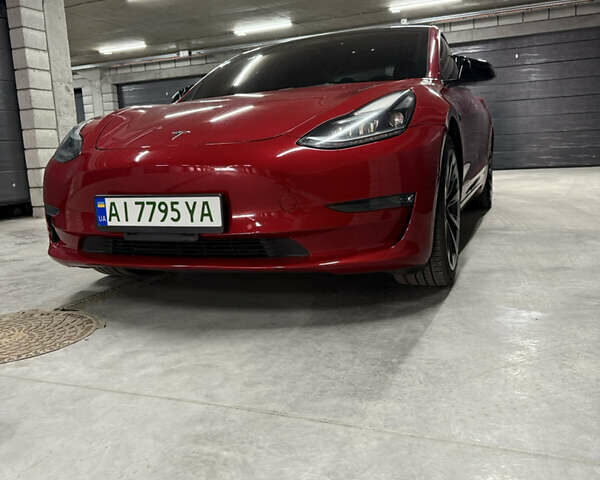 Червоний Тесла Модель 3, об'ємом двигуна 0 л та пробігом 112 тис. км за 22500 $, фото 5 на Automoto.ua
