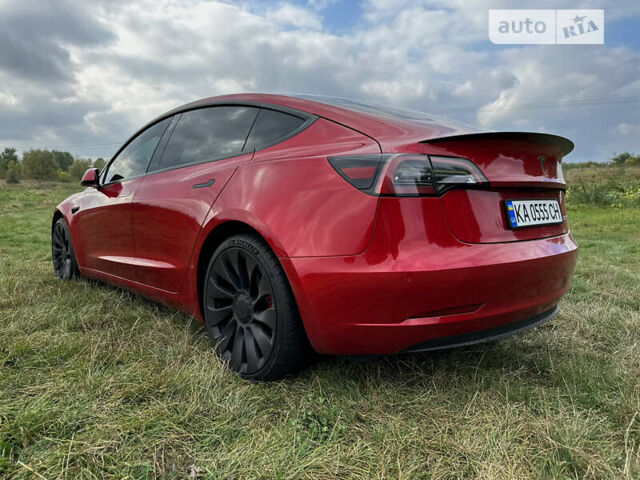 Червоний Тесла Модель 3, об'ємом двигуна 0 л та пробігом 15 тис. км за 38000 $, фото 3 на Automoto.ua