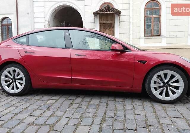 Червоний Тесла Модель 3, об'ємом двигуна 0 л та пробігом 247 тис. км за 16500 $, фото 1 на Automoto.ua
