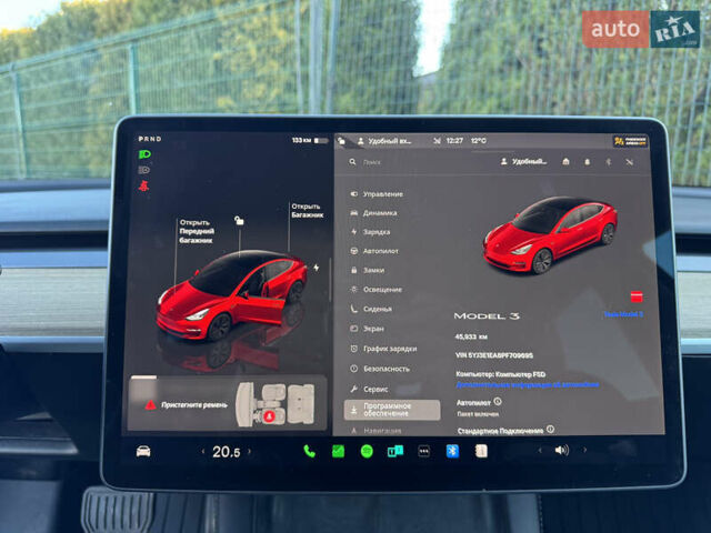 Красный Тесла Модель 3, объемом двигателя 0 л и пробегом 45 тыс. км за 19999 $, фото 55 на Automoto.ua