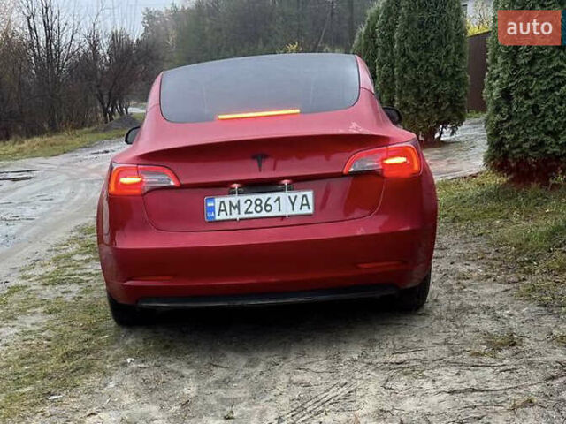 Красный Тесла Модель 3, объемом двигателя 0 л и пробегом 45 тыс. км за 20500 $, фото 7 на Automoto.ua
