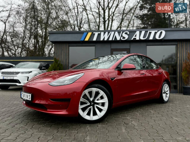 Красный Тесла Модель 3, объемом двигателя 0 л и пробегом 11 тыс. км за 25900 $, фото 11 на Automoto.ua