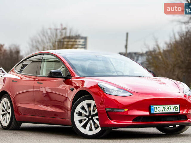 Червоний Тесла Модель 3, об'ємом двигуна 0 л та пробігом 38 тис. км за 23700 $, фото 19 на Automoto.ua