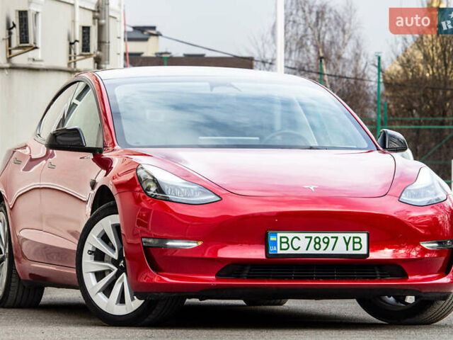 Червоний Тесла Модель 3, об'ємом двигуна 0 л та пробігом 38 тис. км за 23700 $, фото 17 на Automoto.ua