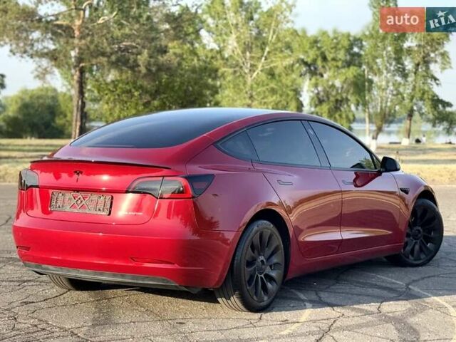 Красный Тесла Модель 3, объемом двигателя 0 л и пробегом 35 тыс. км за 23999 $, фото 11 на Automoto.ua